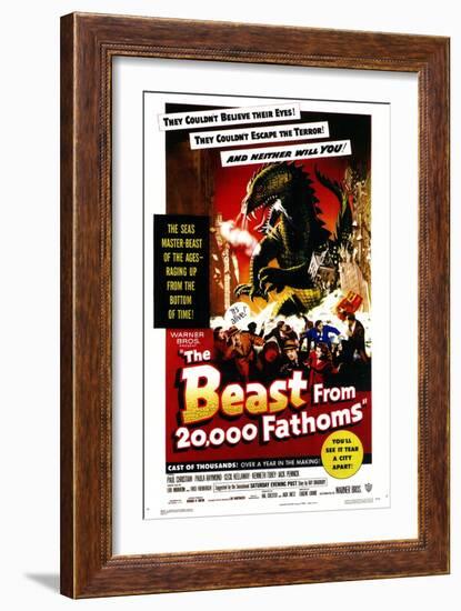 The Beast From 20,000 Fathoms, 1953-null-Framed Art Print