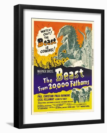 The Beast From 20,000 Fathoms, 1953-null-Framed Art Print