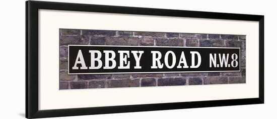 The Beatles- Abbey Road-null-Framed Art Print