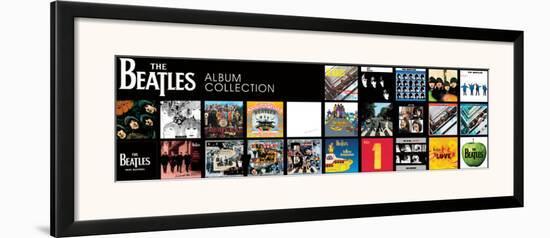 The Beatles: Album Colletion-null-Framed Art Print