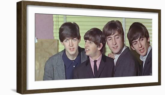 The Beatles Come To Town, 1963-British Pathe-Framed Giclee Print