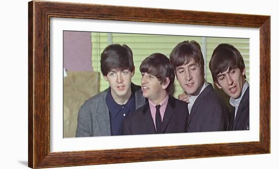 The Beatles Come To Town, 1963-British Pathe-Framed Giclee Print