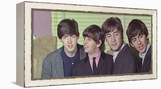 The Beatles Come To Town, 1963-British Pathe-Framed Stretched Canvas