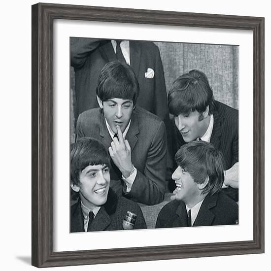 The Beatles III-British Pathe-Framed Giclee Print