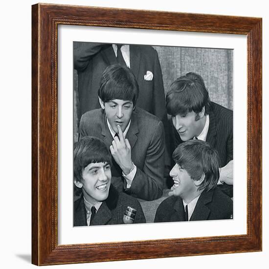 The Beatles III-British Pathe-Framed Giclee Print