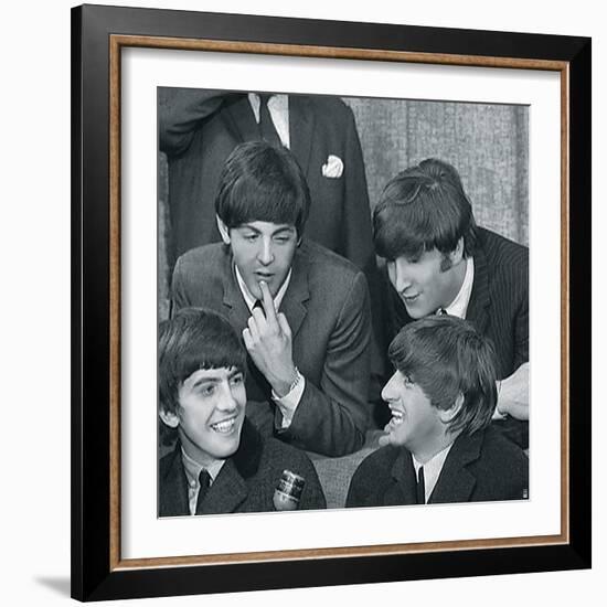 The Beatles III-British Pathe-Framed Giclee Print