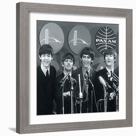 The Beatles IV-British Pathe-Framed Giclee Print