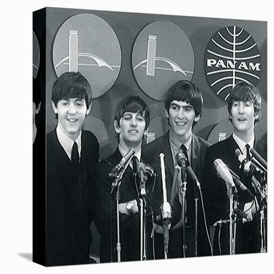 The Beatles IV-British Pathe-Framed Stretched Canvas