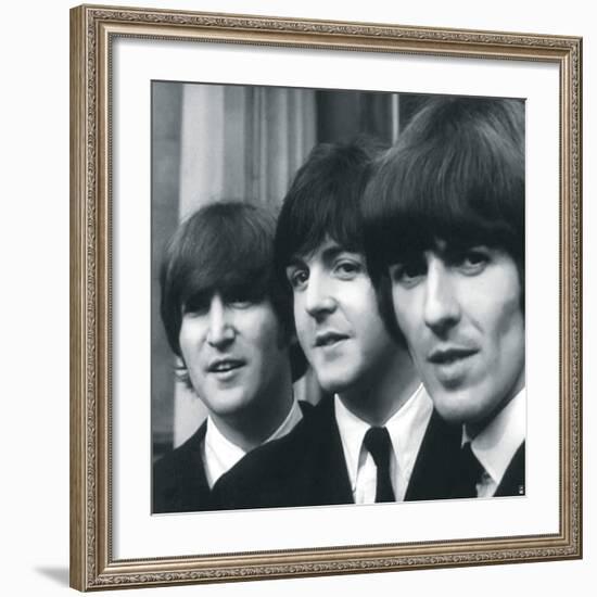 The Beatles IX-British Pathe-Framed Giclee Print