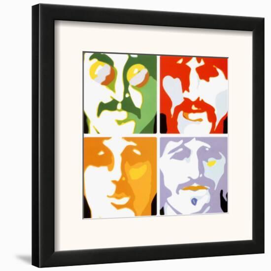The Beatles - Sea Of Science-null-Framed Art Print