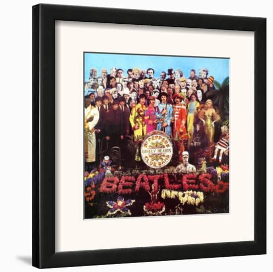 The Beatles - Sgt. Pepper's Lonely Hearts Club Band-null-Framed Art Print