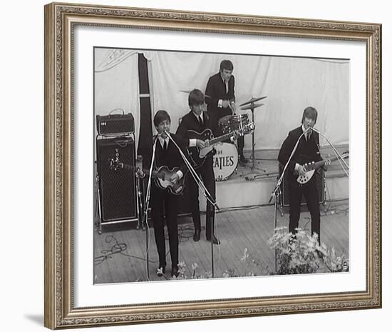 The Beatles Take Over Holland, 1964-British Pathe-Framed Giclee Print