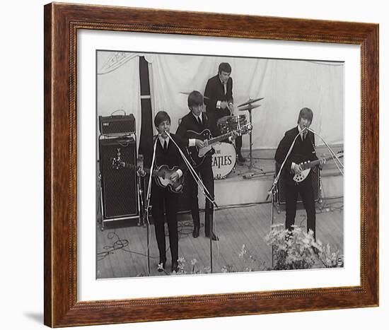 The Beatles Take Over Holland, 1964-British Pathe-Framed Giclee Print