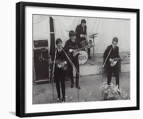 The Beatles Take Over Holland, 1964-British Pathe-Framed Giclee Print