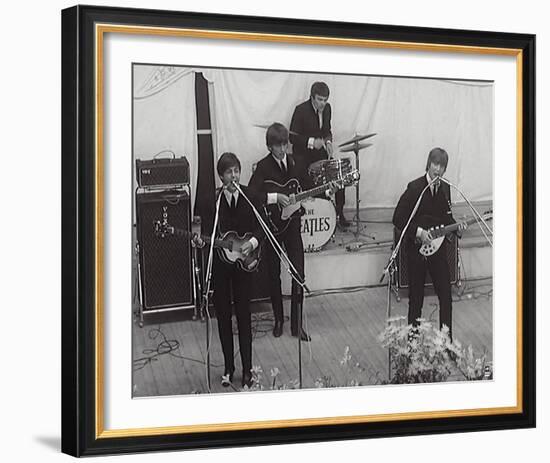 The Beatles Take Over Holland, 1964-British Pathe-Framed Giclee Print