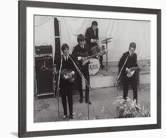 The Beatles Take Over Holland, 1964-British Pathe-Framed Giclee Print