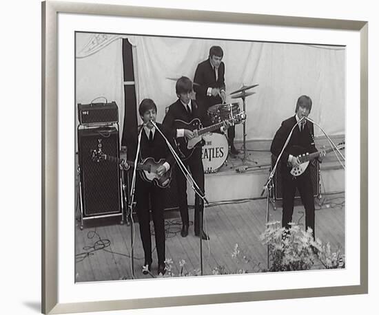 The Beatles Take Over Holland, 1964-British Pathe-Framed Giclee Print