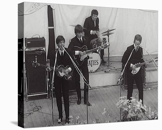 The Beatles Take Over Holland, 1964-British Pathe-Framed Stretched Canvas