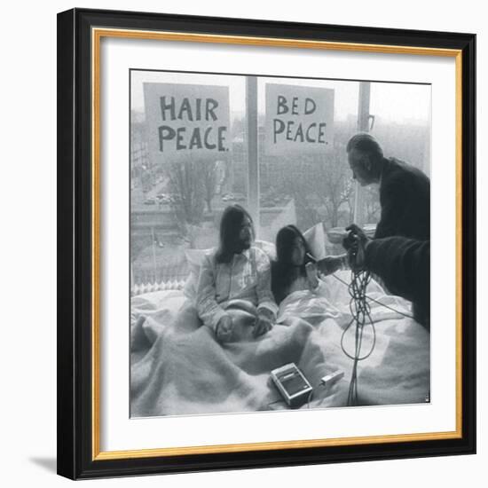 The Beatles VII-British Pathe-Framed Giclee Print