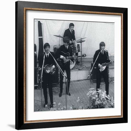 The Beatles VIII-British Pathe-Framed Giclee Print