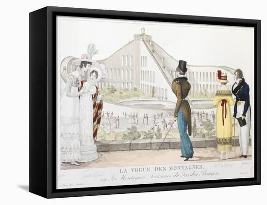 The Beaujon Amusement Park-null-Framed Premier Image Canvas