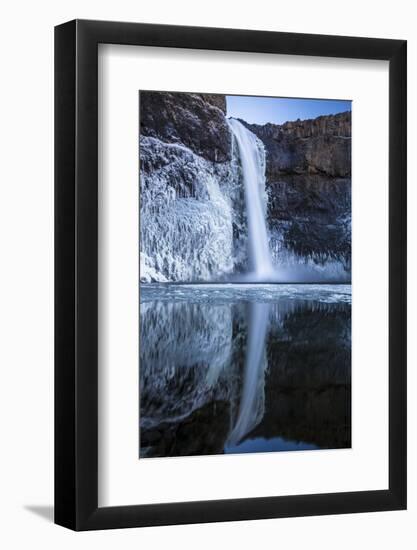 The Beautiful, 180+ Foot Palouse Falls in Eastern Washington State-Ben Herndon-Framed Photographic Print