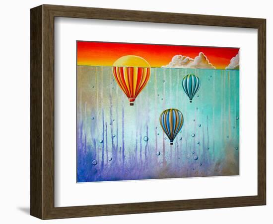 The Beautiful Briny Sea-Cindy Thornton-Framed Art Print