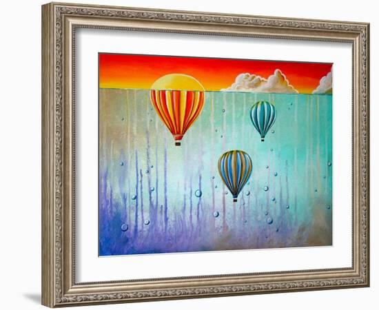 The Beautiful Briny Sea-Cindy Thornton-Framed Art Print