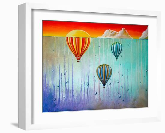 The Beautiful Briny Sea-Cindy Thornton-Framed Art Print