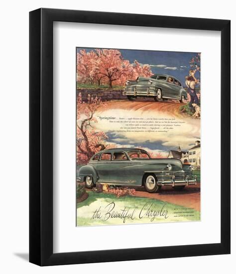 The Beautiful Chrysler II-null-Framed Art Print