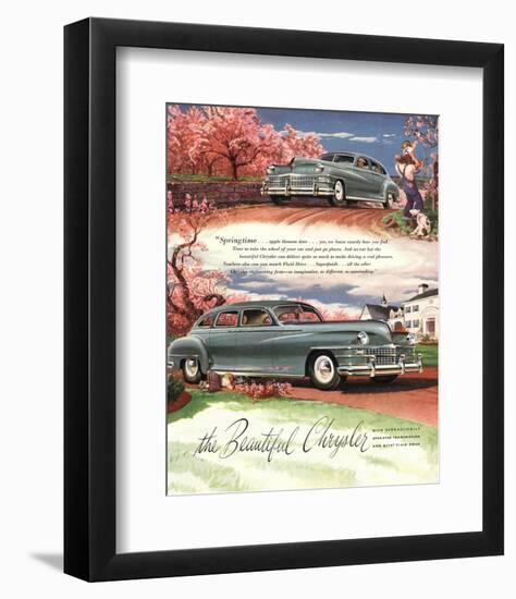 The Beautiful Chrysler-null-Framed Premium Giclee Print