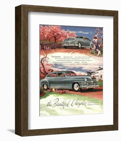 The Beautiful Chrysler-null-Framed Art Print