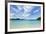 The beautiful clear water at Rodney Bay, St. Lucia, Windward Islands, West Indies Caribbean, Centra-Martin Child-Framed Photographic Print