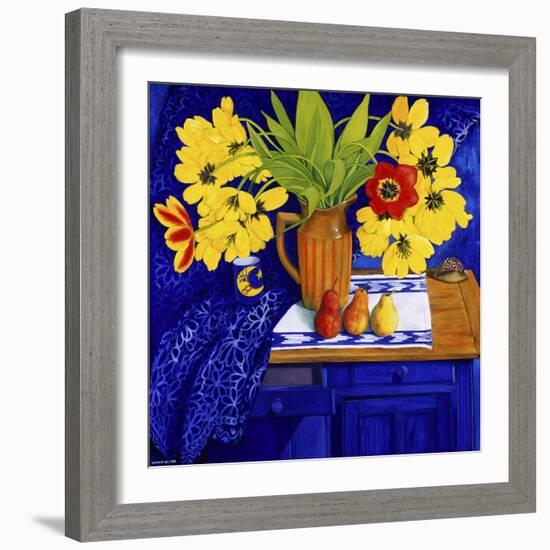 The Beautiful Helene (La Belle Helene)-Isy Ochoa-Framed Giclee Print