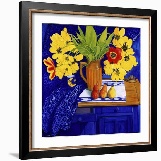 The Beautiful Helene (La Belle Helene)-Isy Ochoa-Framed Giclee Print