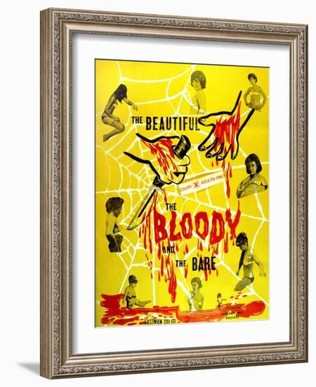 The Beautiful, the Bloody, And the Bare, 1964-null-Framed Photo