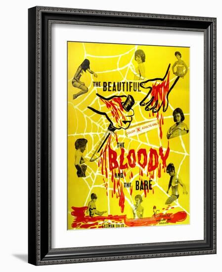 The Beautiful, the Bloody, And the Bare, 1964-null-Framed Photo