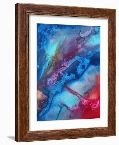 The Beauty Of Color 1-Megan Aroon Duncanson-Framed Art Print