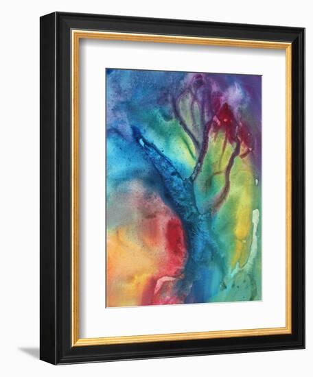 The Beauty Of Color 3-Megan Aroon Duncanson-Framed Art Print