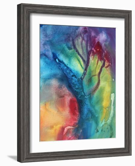 The Beauty Of Color 3-Megan Aroon Duncanson-Framed Art Print