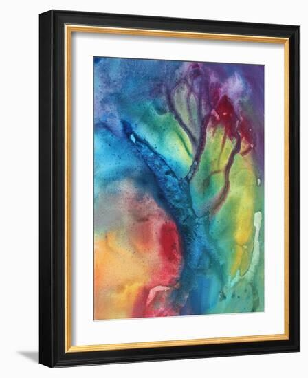 The Beauty Of Color 3-Megan Aroon Duncanson-Framed Art Print