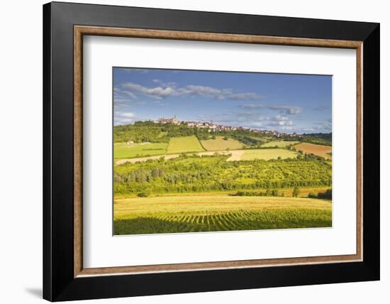 The Beaux Village De France of Vezelay in the Yonne Area, Burgundy, France, Europe-Julian Elliott-Framed Photographic Print