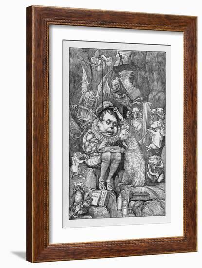 The Beaver's Lesson-Henry Holiday-Framed Art Print