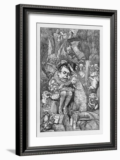 The Beaver's Lesson-Henry Holiday-Framed Art Print