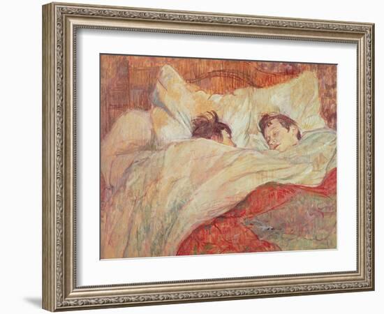 The Bed, circa 1892-95-Henri de Toulouse-Lautrec-Framed Giclee Print