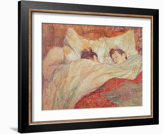 The Bed, circa 1892-95-Henri de Toulouse-Lautrec-Framed Giclee Print