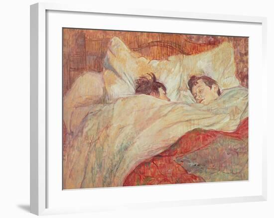 The Bed, circa 1892-95-Henri de Toulouse-Lautrec-Framed Giclee Print