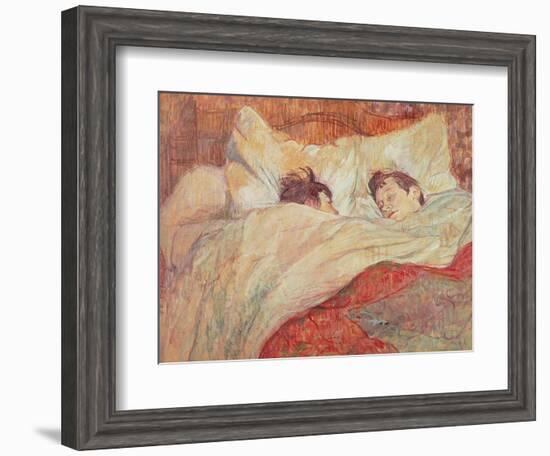 The Bed, circa 1892-95-Henri de Toulouse-Lautrec-Framed Giclee Print