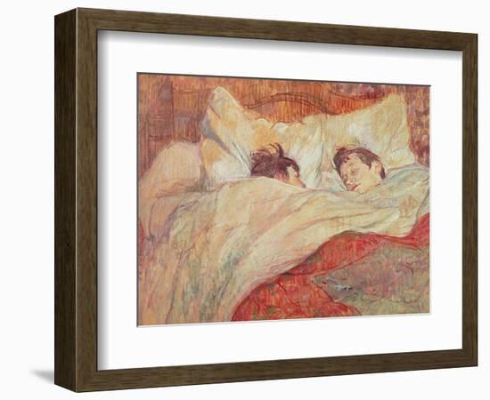 The Bed, circa 1892-95-Henri de Toulouse-Lautrec-Framed Giclee Print