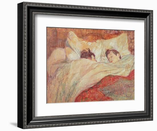 The Bed, circa 1892-95-Henri de Toulouse-Lautrec-Framed Giclee Print